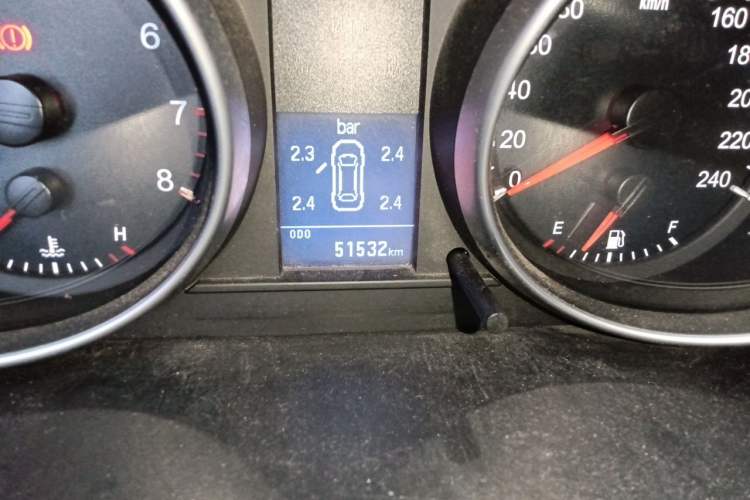 Used Haval H6 2014 Sport Version 1.5T Manual Two-Wheel Drive Elite Edition Odometer Close Up
