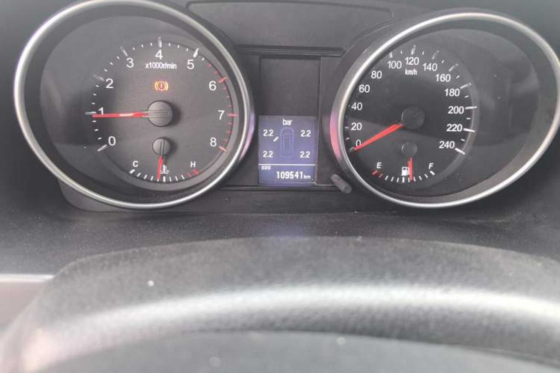 Used Haval H6 2014 Sport Version 1.5T Manual Two-Wheel Drive Elite Edition Odometer Close Up