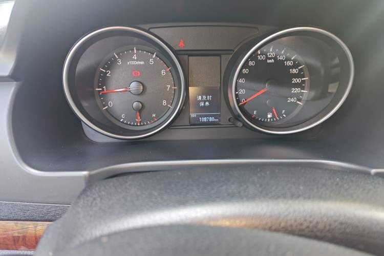 Used Haval H6 2014 Sport Version 1.5T Manual Two-Wheel Drive Elite Edition Odometer Close Up