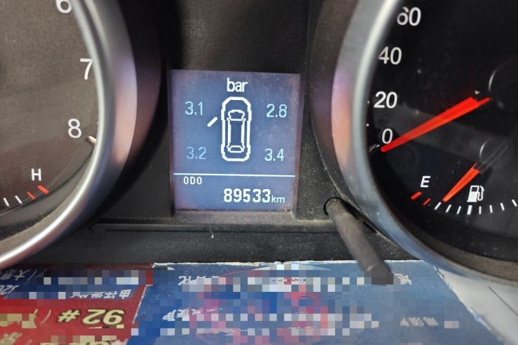 Used Haval H6 2014 Sport Version 1.5T Manual Two-Wheel Drive Elite Edition Odometer Close Up