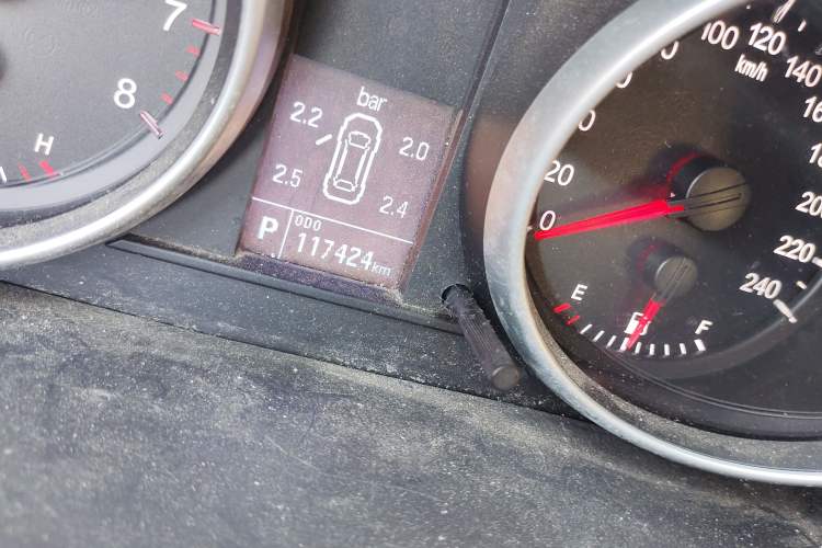 Used Haval H6 2014 Sports Edition 2.4L Automatic Prestige Model Odometer Close Up