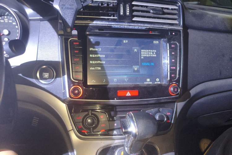 Used Haval H6 2015 Sport Edition 1.5T Automatic Two-Wheel Drive Luxury Model Audio And AC Panel