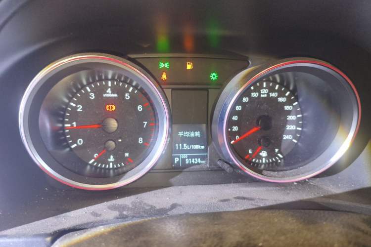 Used Haval H6 2015 Sport Edition 1.5T Automatic Two-Wheel Drive Luxury Model Instrument Cluster