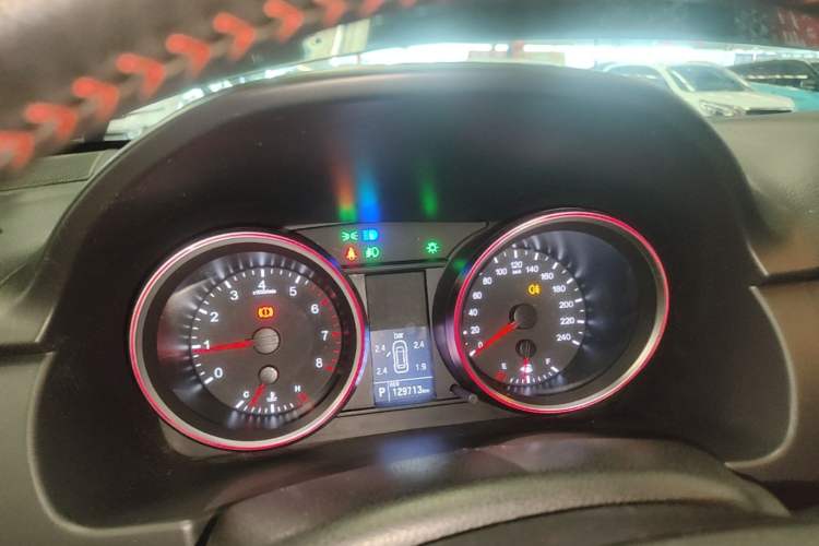 Used Haval H6 2015 Sport Edition 1.5T Automatic Two-Wheel Drive Luxury Model Instrument Cluster