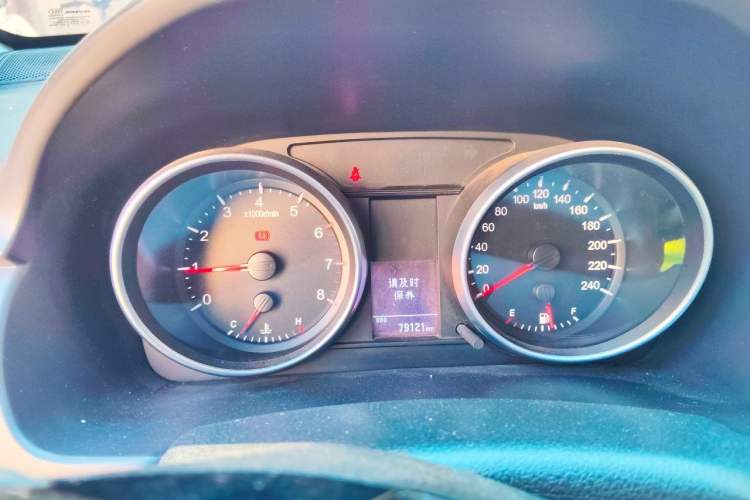 Used Haval H6 2015 Sport Edition 1.5T Manual Two-Wheel Drive Elite Model Instrument Cluster