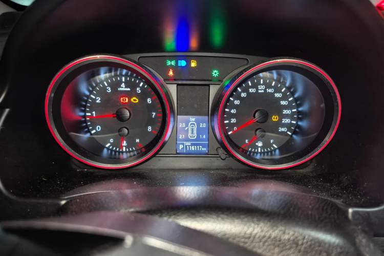 Used Haval H6 2015 Sport Edition 1.5T Automatic Two-Wheel Drive Luxury Model Instrument Cluster