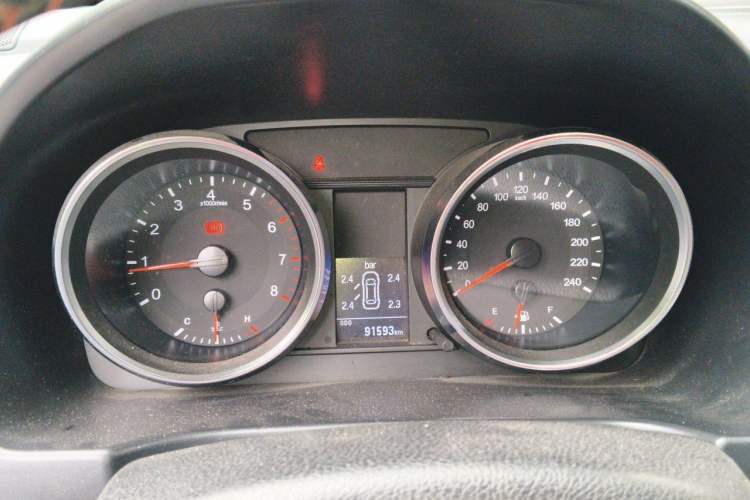 Used Haval H6 2015 Revised Version Sport Edition 1.5T Manual Transmission Two-Wheel Drive Elite Grade Instrument Cluster