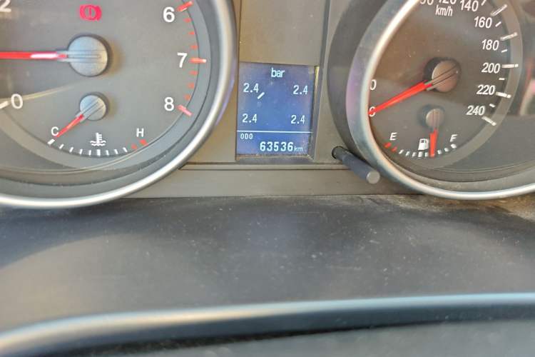 Used Haval H6 2015 Sport Edition 1.5T Manual Two-Wheel Drive Elite Model Odometer Close Up