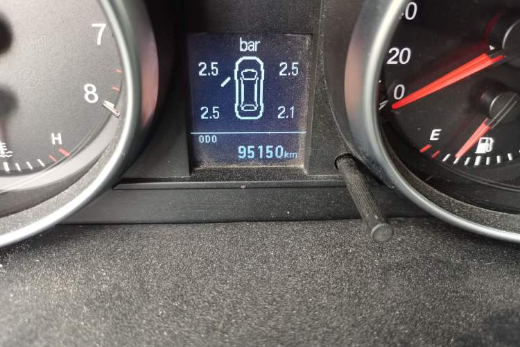 Used Haval H6 2015 Upgraded Model 1.5T Manual Two-Wheel Drive Prestige Version Odometer Close Up