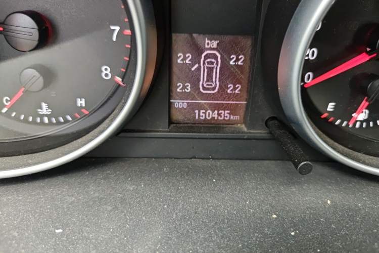 Used Haval H6 2015 Upgraded Model 1.5T Manual Two-Wheel Drive Elite Version Odometer Close Up