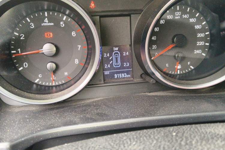 Used Haval H6 2015 Revised Version Sport Edition 1.5T Manual Transmission Two-Wheel Drive Elite Grade Odometer Close Up