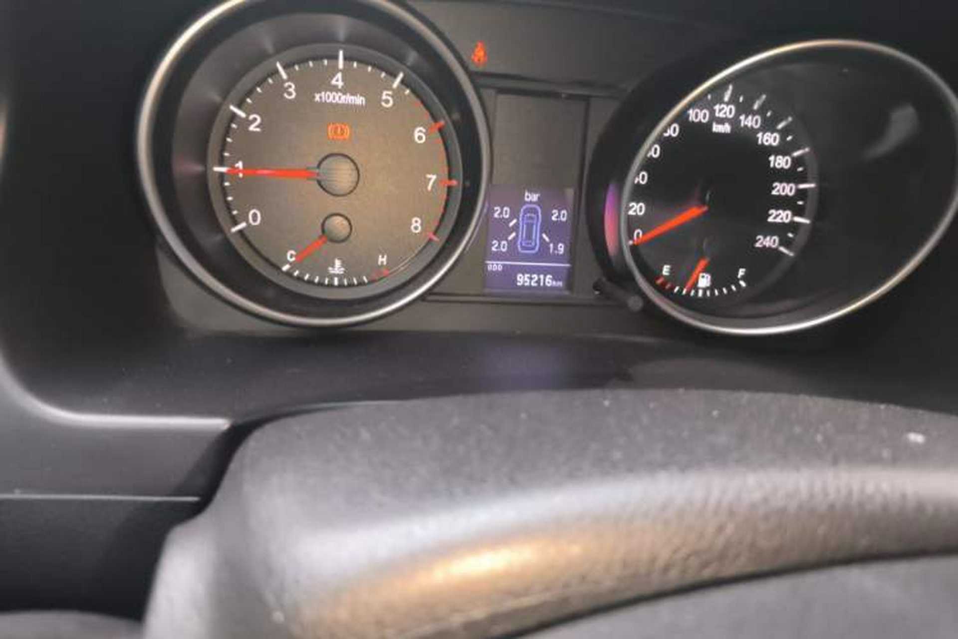 Used Haval H6 2015 Upgraded Model 1.5T Manual Two-Wheel Drive Elite Version Odometer Close Up