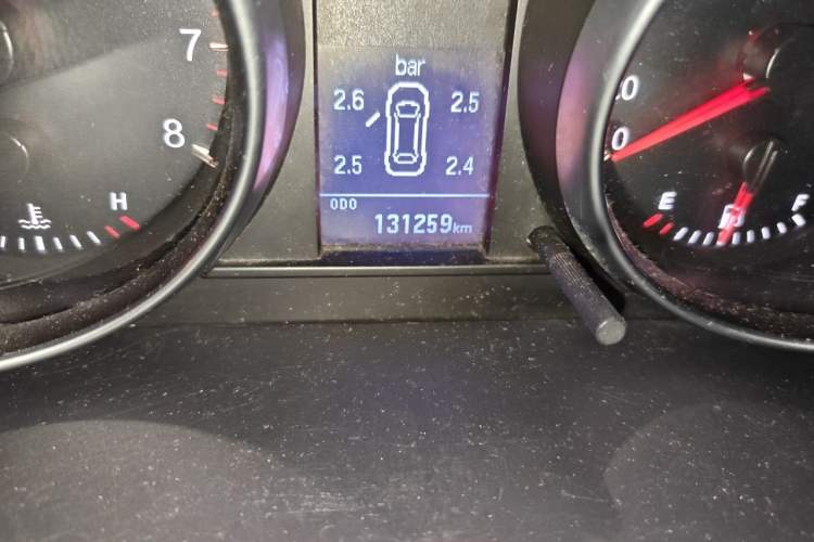Used Haval H6 2015 Upgraded Model 1.5T Manual Two-Wheel Drive Elite Version Odometer Close Up
