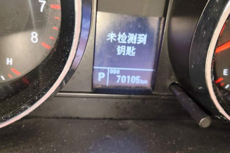 Used Haval H6 2015 Sport Edition 1.5T Automatic Two-Wheel Drive Luxury Model Odometer Close Up
