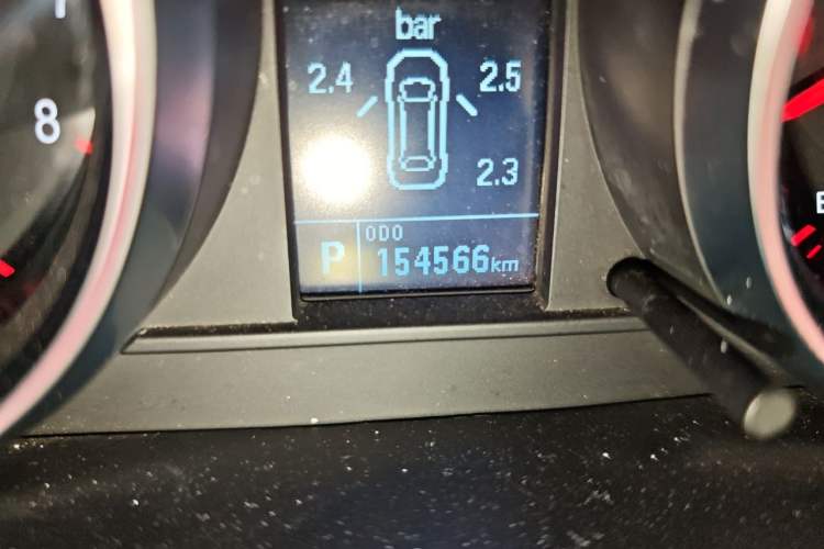 Used Haval H6 2015 Sport Edition 1.5T Automatic Two-Wheel Drive Luxury Model Odometer Close Up