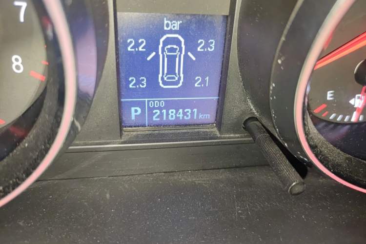 Used Haval H6 2015 Sport Edition 1.5T Automatic Two-Wheel Drive Luxury Model Odometer Close Up