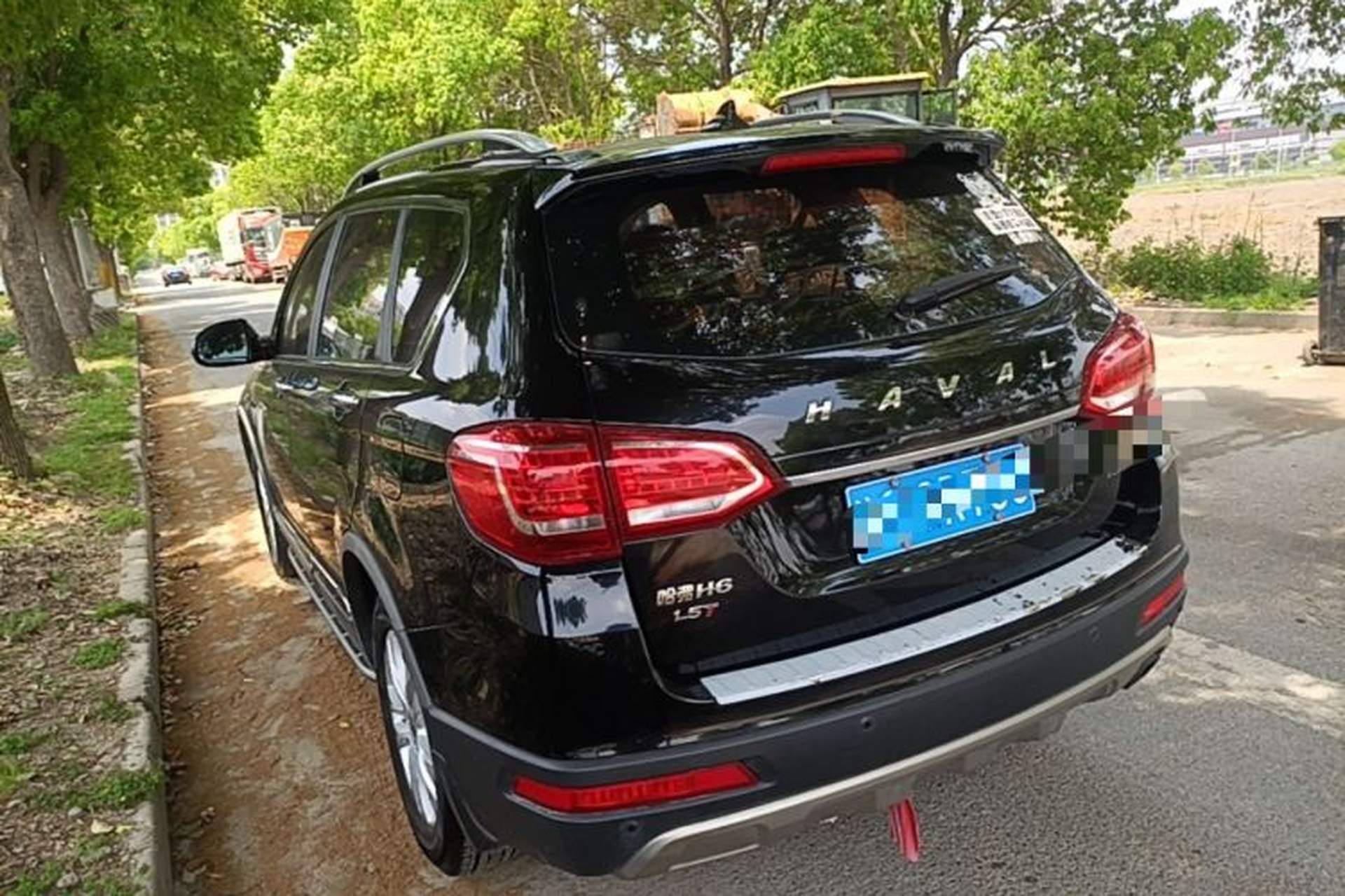Used Haval H6 2015 Revised Version Sport Edition 1.5T Manual Two-Wheel Drive Premium Trim Rear Left 45 Deg