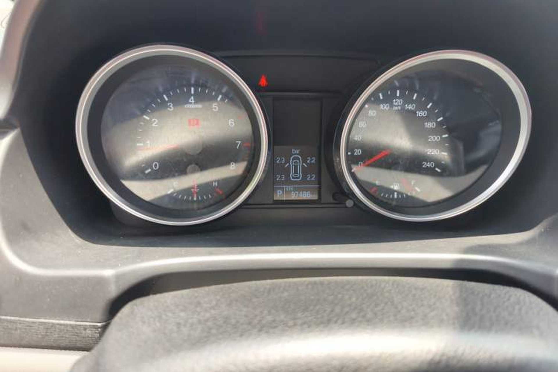 Used Haval H6 2015 Sport Edition 1.5T Automatic Two-Wheel Drive Luxury Model Odometer Close Up