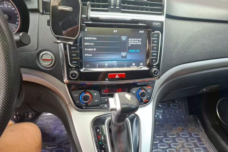 Used Haval H6 2015 Sport Edition 1.5T Automatic Two-Wheel Drive Luxury Model Audio And AC Panel
