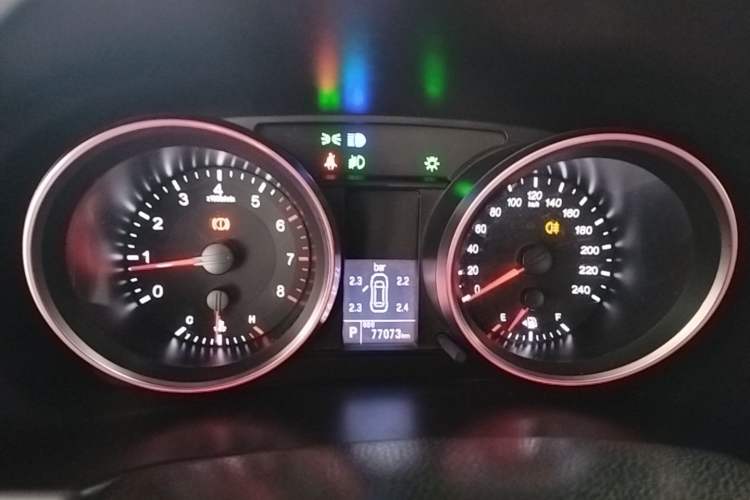 Used Haval H6 2015 Sport Edition 1.5T Automatic Two-Wheel Drive Luxury Model Instrument Cluster