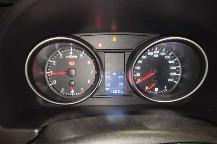 Used Haval H6 2015 Sport Edition 1.5T Manual Two-Wheel Drive Elite Model Instrument Cluster