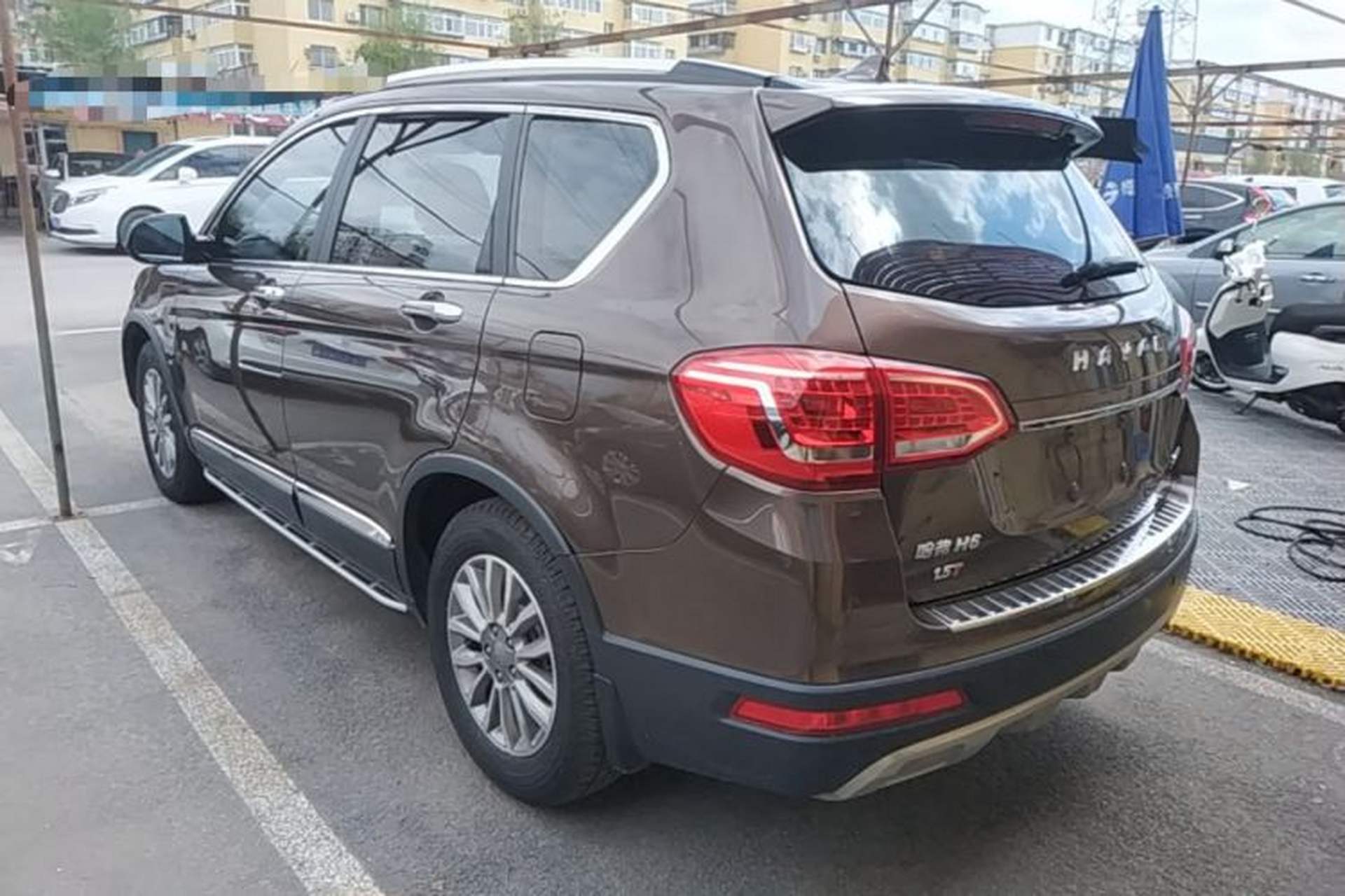 Used Haval H6 2015 Sport Edition 1.5T Automatic Two-Wheel Drive Luxury Model Rear Left 45 Deg