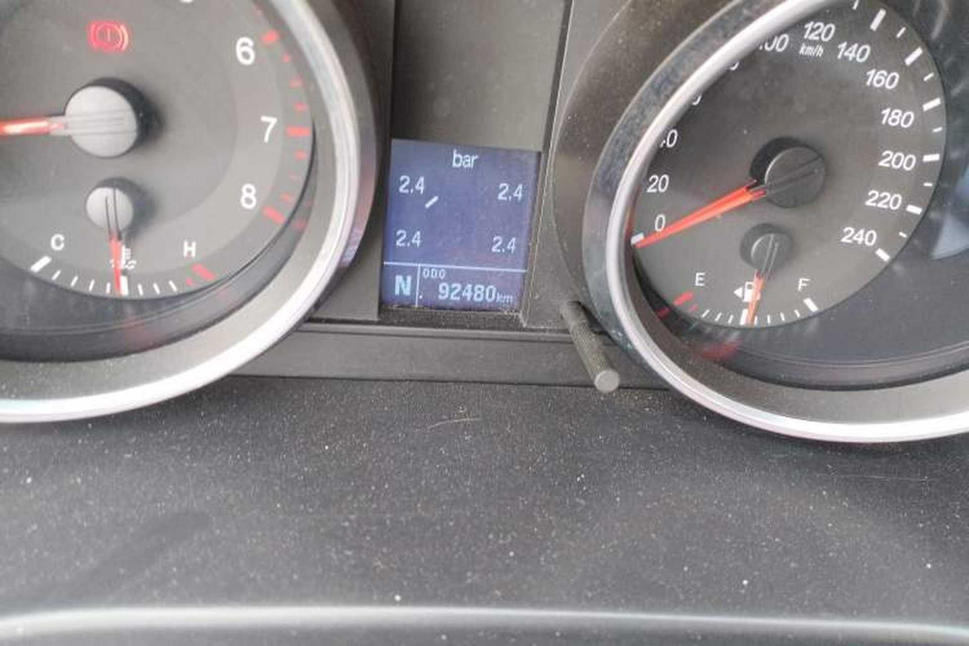 Used Haval H6 2015 Sport Edition 1.5T Automatic Two-Wheel Drive Luxury Model Odometer Close Up
