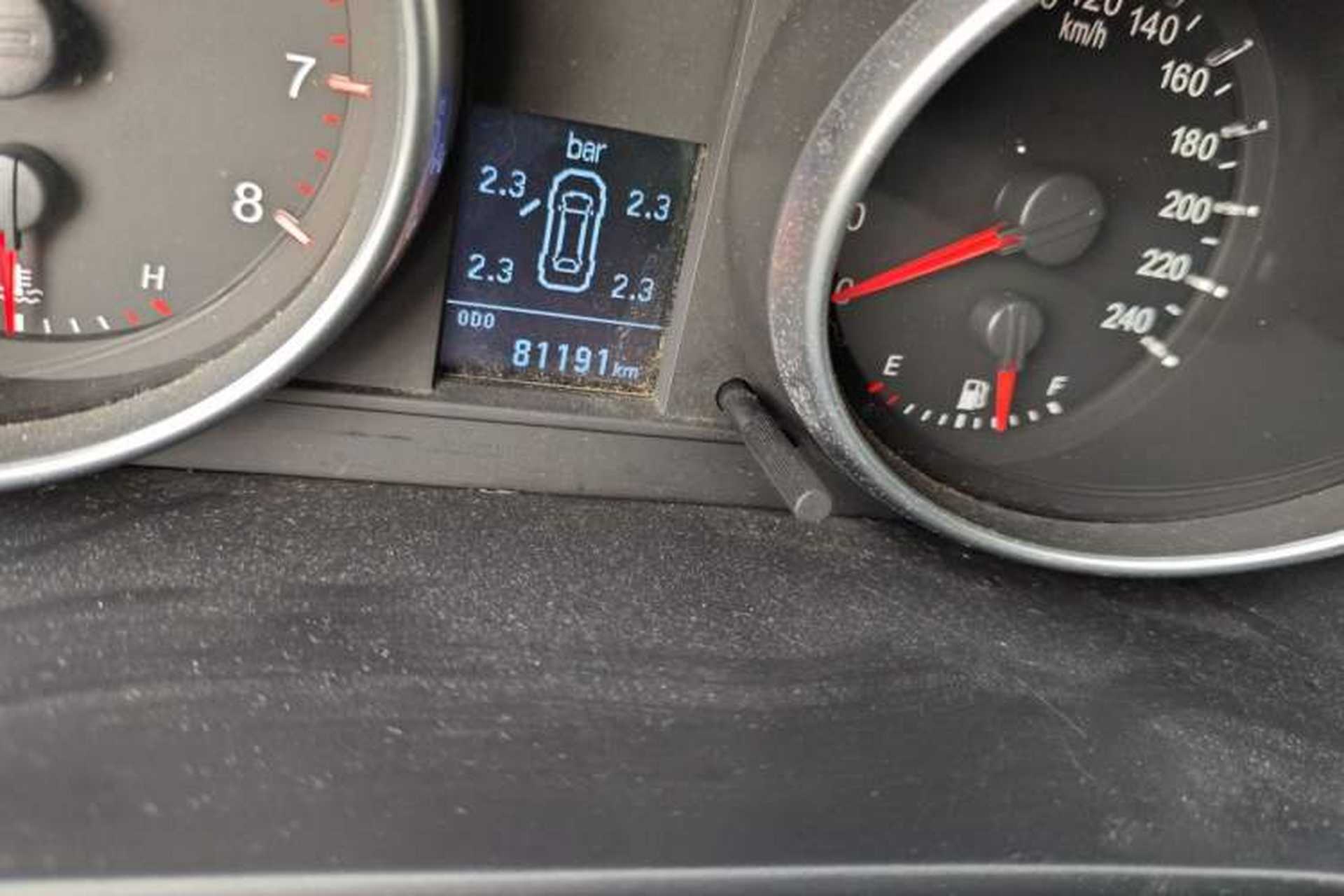 Used Haval H6 2015 Upgraded Model 1.5T Manual Two-Wheel Drive Elite Version Odometer Close Up