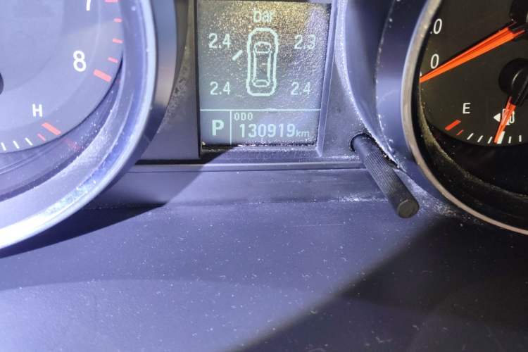 Used Haval H6 2015 Sport Edition 1.5T Automatic Two-Wheel Drive Luxury Model Odometer Close Up