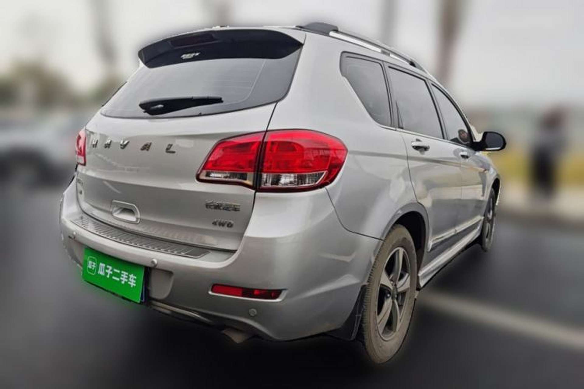 Used Haval H6 2015 Upgraded Model 1.5T Manual 4x4 Elite Version Rear Right 45 Deg