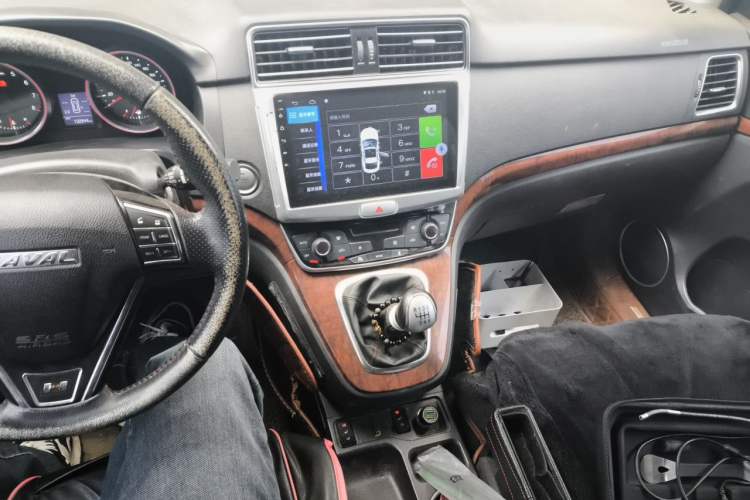 Used Haval H6 2015 Sport Edition 1.5T Manual Two-Wheel Drive Elite Model Audio And AC Panel