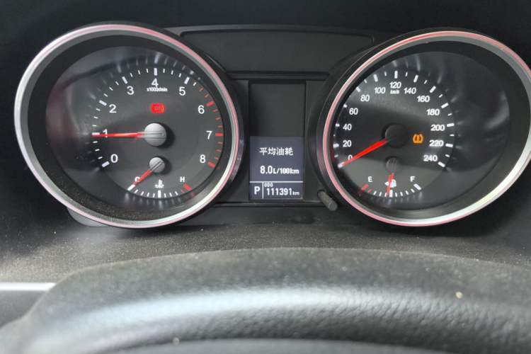Used Haval H6 2015 Sport Edition 1.5T Automatic Two-Wheel Drive Luxury Model Instrument Cluster