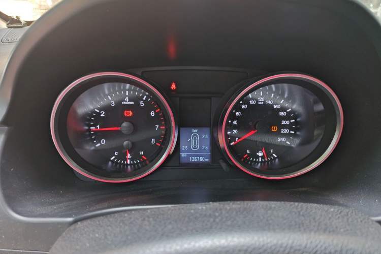 Used Haval H6 2015 Revised Version Sport Edition 1.5T Manual Transmission Two-Wheel Drive Elite Grade Instrument Cluster