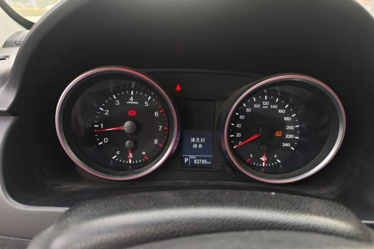 Used Haval H6 2015 Sport Edition 1.5T Automatic Two-Wheel Drive Luxury Model Instrument Cluster