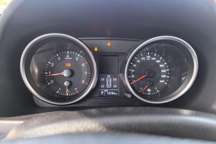 Used Haval H6 2015 Sport Edition 1.5T Automatic Two-Wheel Drive Luxury Model Instrument Cluster
