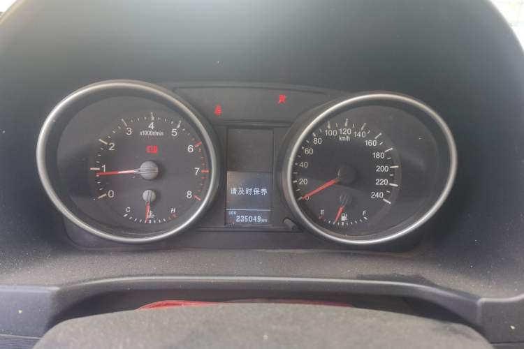 Used Haval H6 2015 Sport Edition 1.5T Manual Two-Wheel Drive Elite Model Instrument Cluster