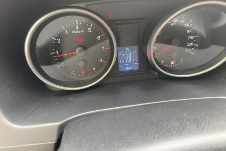 Used Haval H6 2015 Upgraded Model 1.5T Manual 4x4 Elite Version Odometer Close Up