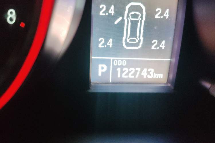 Used Haval H6 2015 Sport Edition 1.5T Automatic Two-Wheel Drive Luxury Model Odometer Close Up
