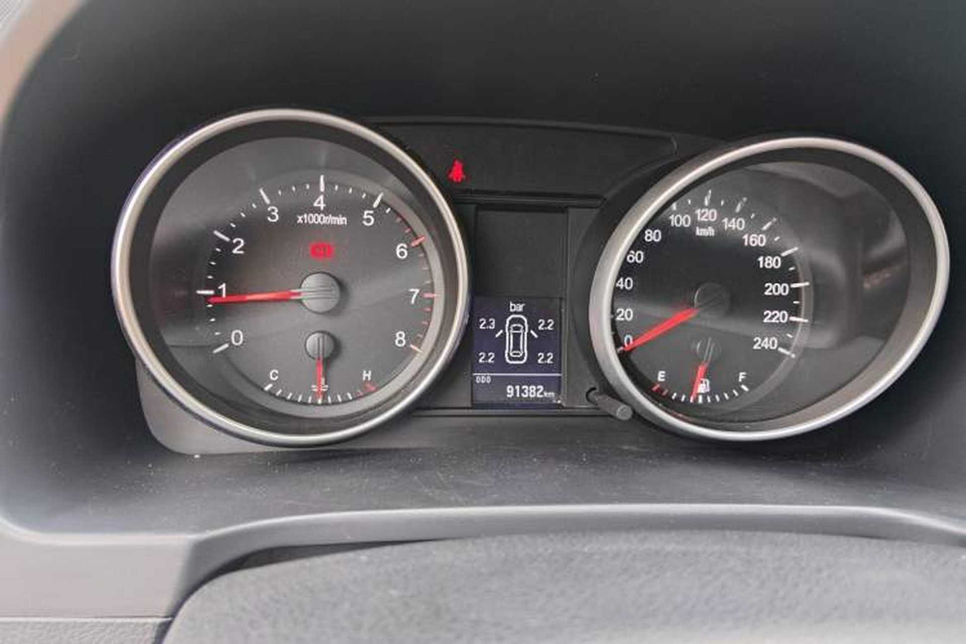 Used Haval H6 2015 Upgraded Model 1.5T Manual Two-Wheel Drive Elite Version Odometer Close Up