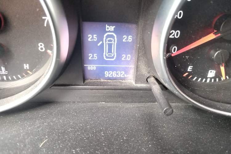 Used Haval H6 2015 Upgraded Model 1.5T Manual Two-Wheel Drive Elite Version Odometer Close Up
