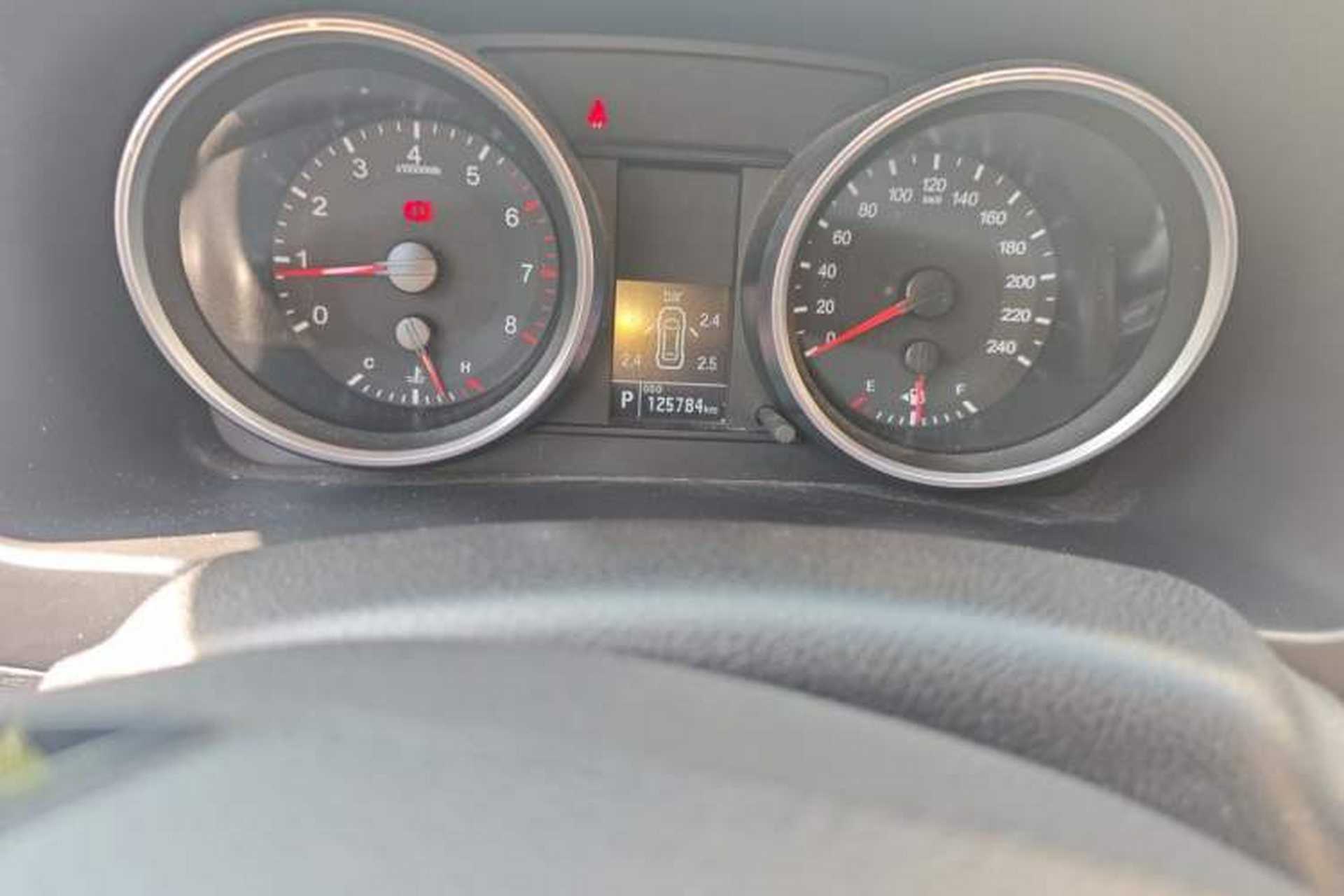 Used Haval H6 2015 Sport Edition 1.5T Automatic Two-Wheel Drive Luxury Model Odometer Close Up