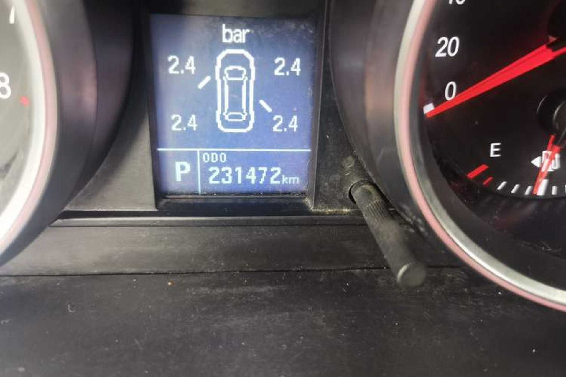 Used Haval H6  Odometer Close Up