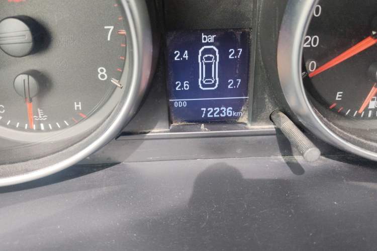 Used Haval H6 2015 Upgraded Model 1.5T Manual Two-Wheel Drive Elite Version Odometer Close Up