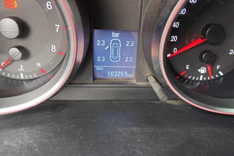 Used Haval H6 2015 Revised Version Sport Edition 1.5T Manual Transmission Two-Wheel Drive Elite Grade Odometer Close Up