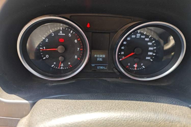 Used Haval H6 2015 Revised Version Sport Edition 1.5T Manual Transmission Two-Wheel Drive Elite Grade Odometer Close Up