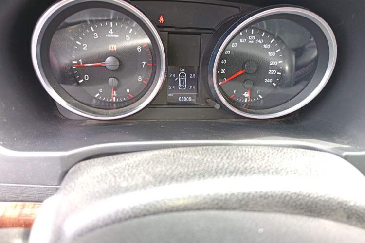 Used Haval H6 2015 Sport Edition 1.5T Manual Two-Wheel Drive Elite Model Odometer Close Up