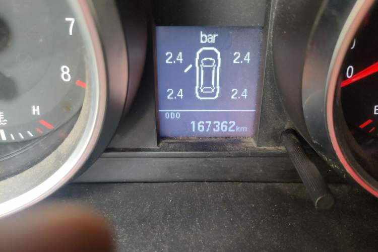 Used Haval H6 2015 Revised Version Sport Edition 1.5T Manual Transmission Two-Wheel Drive Elite Grade Odometer Close Up