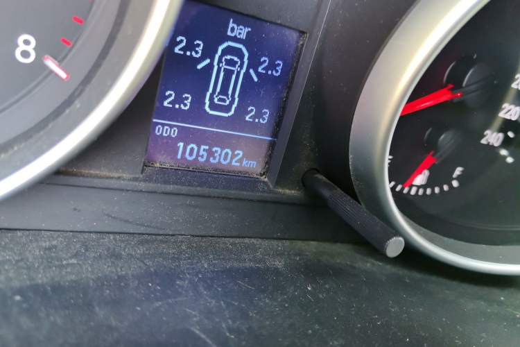 Used Haval H6 2015 Upgraded Model 1.5T Manual Two-Wheel Drive Elite Version Odometer Close Up