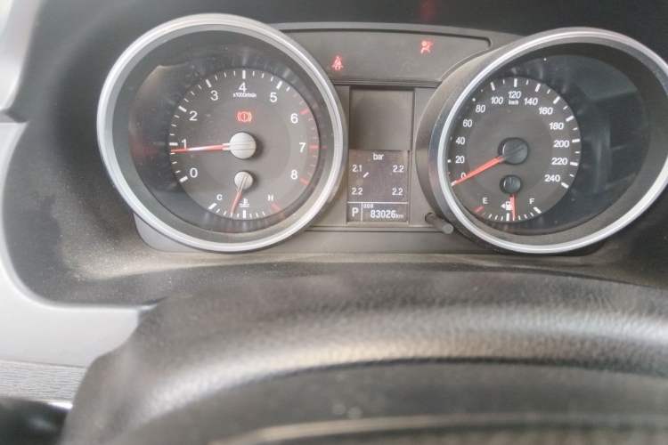 Used Haval H6 2015 Sport Edition 1.5T Automatic Two-Wheel Drive Luxury Model Odometer Close Up