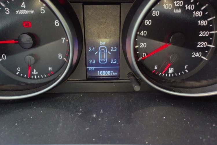 Used Haval H6 2015 Upgraded Model 1.5T Manual Two-Wheel Drive Elite Version Odometer Close Up